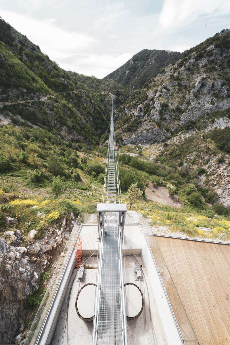 Castelsaraceno: il ponte tibetano più lungo del mondo sarà percorribile dal mese di agosto