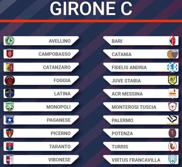 La Lega Pro ha decretato la composizione dei gironi: due le squadre lucane