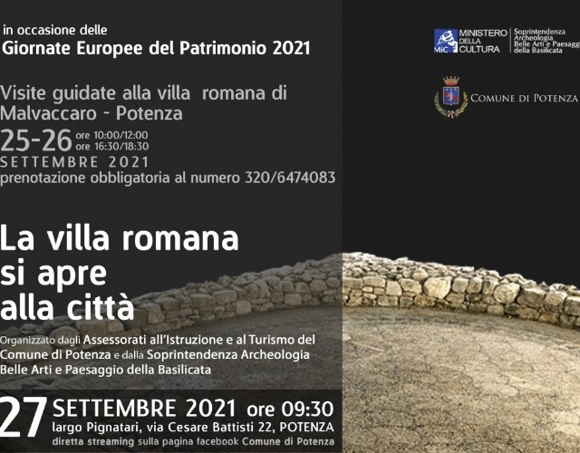 A Potenza torna a vivere l'antica villa romana di Malvaccaro