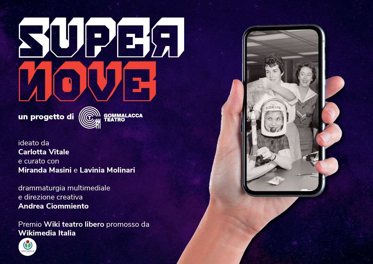 Al debutto Supernove, progetto teatrale multimediale su donne e scienza