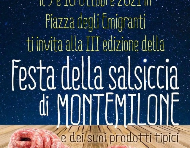 “Festa della salsiccia di Montemilone e dei prodotti tipici”