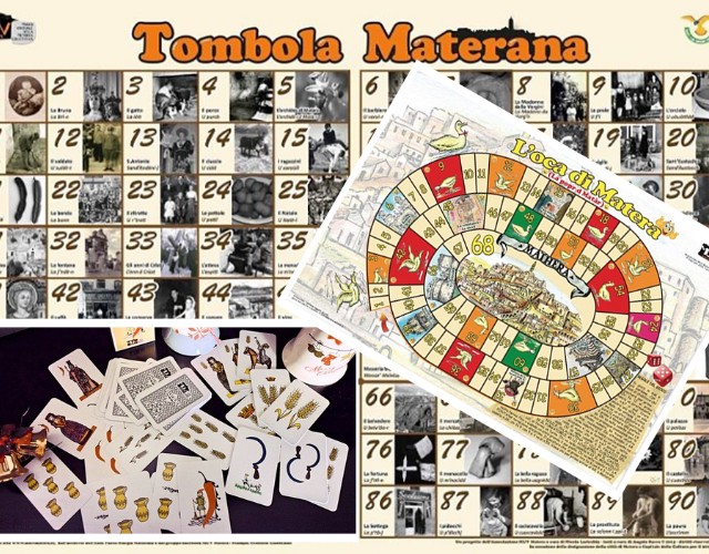 La Tombola materana, il Gioco dell’oca di Matera e le carte materane