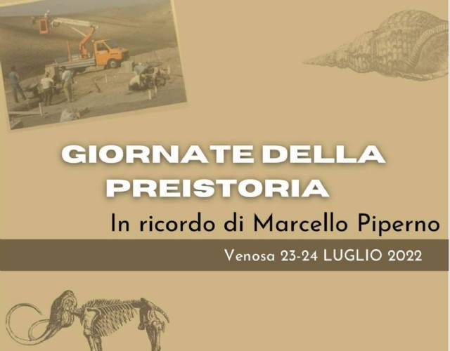 A Venosa le “giornate della Preistoria“ in ricordo di Marcello Piperno