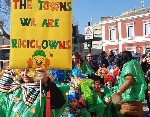 Il primo “Carnevale del riciclo” a Matera