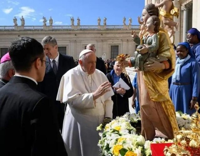 La prima volta a Roma della Madonna del Pollino