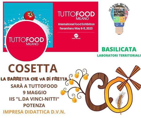 “Cosetta, La Barretta Che Va Di Fretta“ approda al TuttoFood di Milano