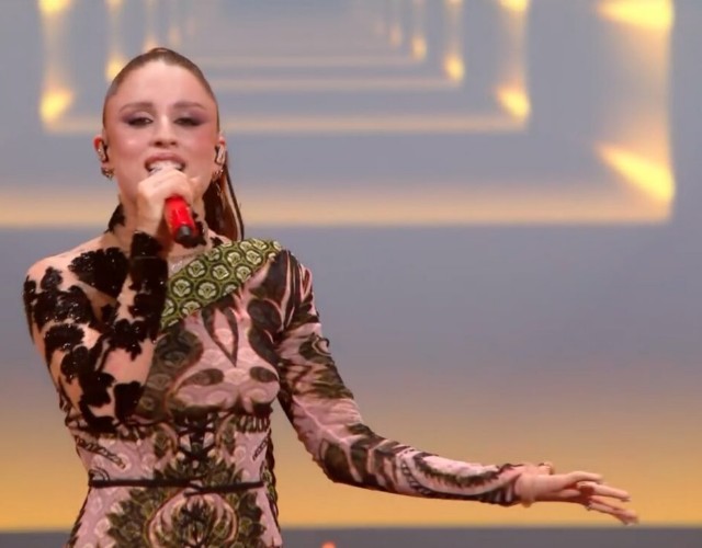 La lucana Angelina Mango seconda classificata della prima serata del Festival di Sanremo