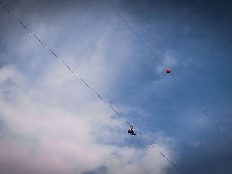 Volo dell'Angelo - partenza di Pietrapertosa