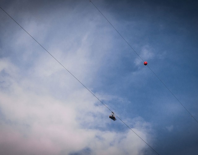 Volo dell'Angelo - partenza di Pietrapertosa