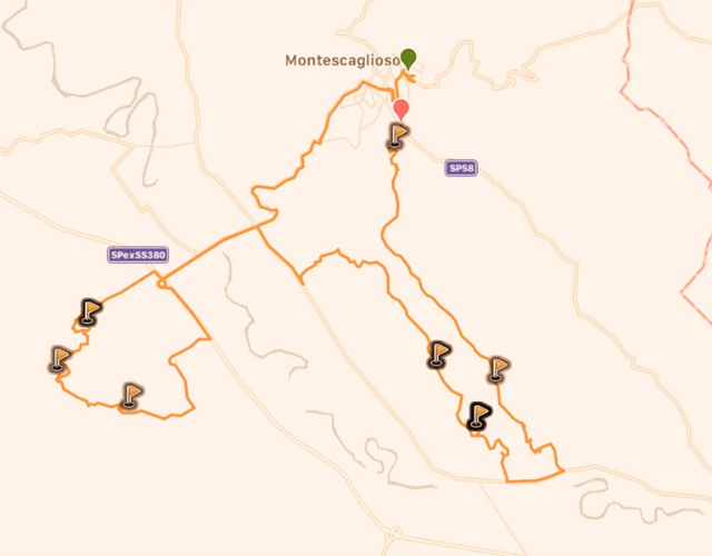 Montescaglioso e dintorni in mountain bike 35km